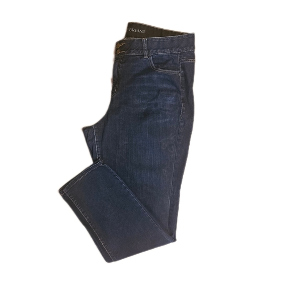 Tighter Tummy Fit High-Rise Straight dark denim Jeans, size 18 - Picture 4 of 7